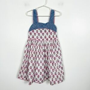 Roberta Roller Rabbit Girls Mason Joie Cotton Dress Size 4